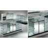 Volglas toonbank vitrine Nova 203T zonder verlichting