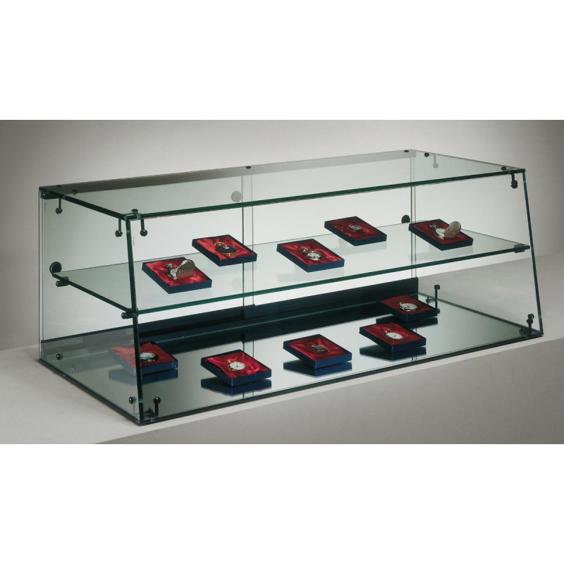 Volglas opzetvitrine Nova 14B afsluitbaar