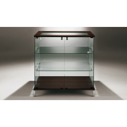 Volglas toonbank vitrine Cubic 92T zonder verlichting